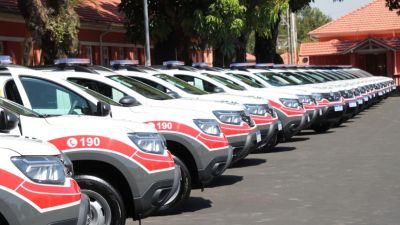 Polícia Militar recebe 38 viaturas para reforçar segurança na região de Sorocaba