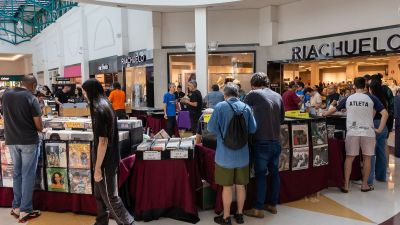 Feira de Discos Warlock volta ao Shopping Iguatemi São Carlos em edição especial de dois dias