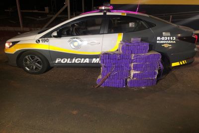 Mulher é presa com mais de 200 tijolos de maconha em rodovia da região