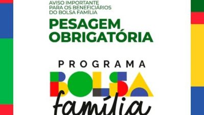 Pesagem obrigatória do Bolsa Família começa e segue até 11 de maio em Ibaté