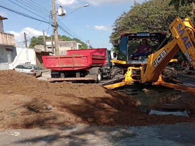 Saae começa intervenções para evitar recortes de ruas após recape