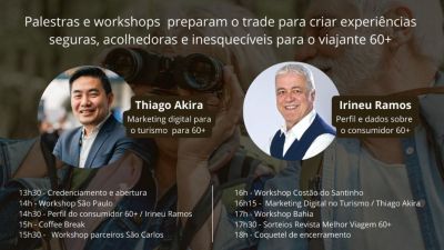 São Carlos recebe evento para qualificar turismo voltado ao público 60+