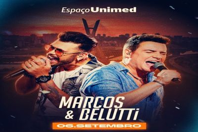 Marcos e Belutti preparam grande show no Espaço Unimed