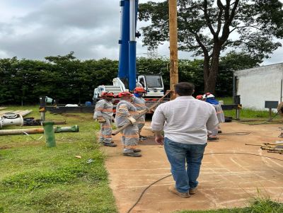 Saae conclui manutenção corretiva no centro de produção reservação e distribuição do Parque Faber III