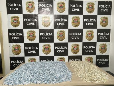 Polícia Civil prende homem que estava com 22.496 porções de drogas