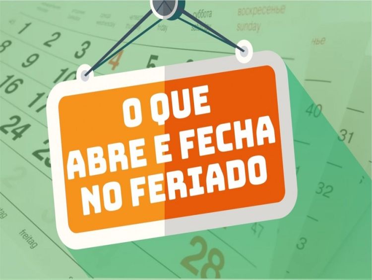 Confira o que abre e fecha no feriado de finados e do aniversário da cidade