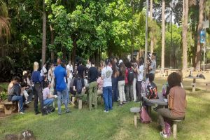 Alunos do curso de gestão ambiental da USP São Paulo visitam o Horto Municipal e a usina da Prohab