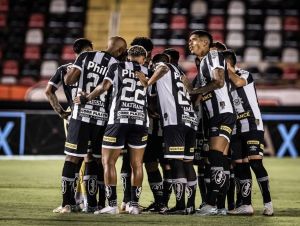 Com gol de Lucas Lima, Santos abre boa vantagem sobre o Botafogo-SP na Copa do Brasil