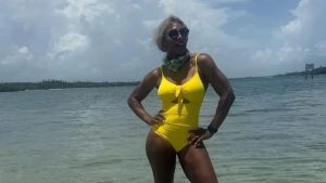Serena Williams mostra a &#039;luta&#039; contra a perda de peso