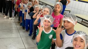 Nutricionistas promovem conscientização alimentar para alunos da Rede Municipal de Ibaté