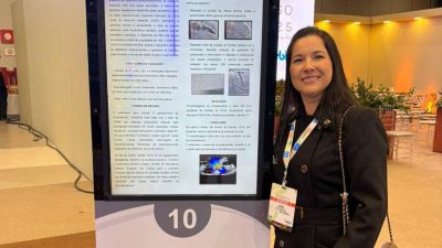 Coordenadora de enfermagem da Santa Casa apresenta trabalho sobre tratamento inovador em congresso nacional