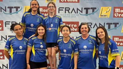 Araraquara brilha na 8ª Liga Paulista de Tênis de Mesa Feminino