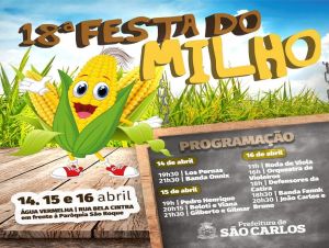 Festa do Milho começa na próxima sexta-feira em Água Vermelha