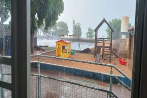 Chuva e vento forte causaram estragos em unidades escolares do município
