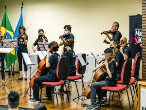 O Núcleo de Música - SESI São Carlos se apresenta nesta sexta-feira, 14