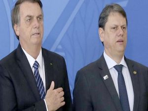 Bolsonaro enaltece ‘gestão’ com Tarcísio em seu governo após governador falar em ‘gratidão’