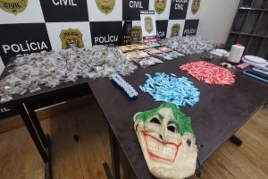Em ação conjunta, Polícias Civil e Militar prendem trio suspeito de homicídio e tráfico de drogas
