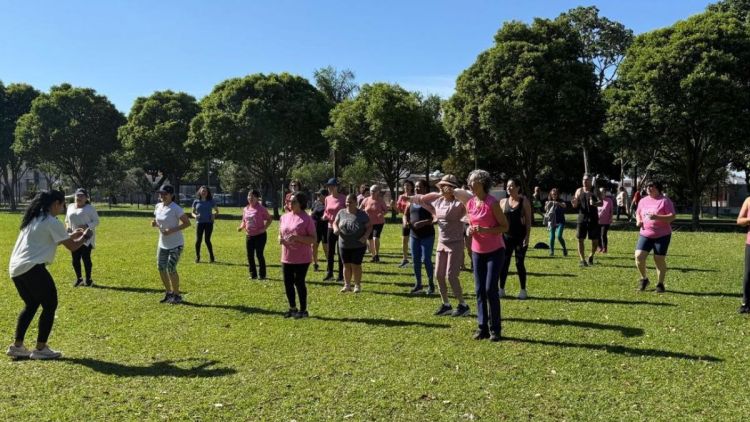 Fesc realiza aulão de zumba no Campo do Rui