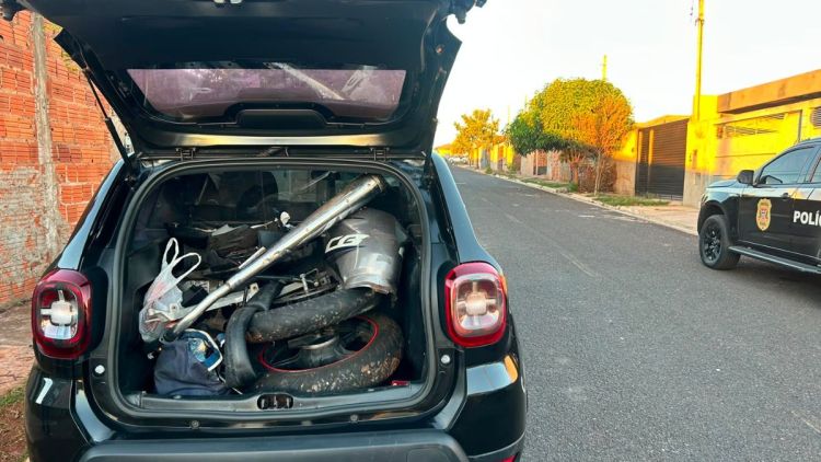 Polícia encontra desmanche de peças em operação contra roubos e furtos de motos no interior de SP