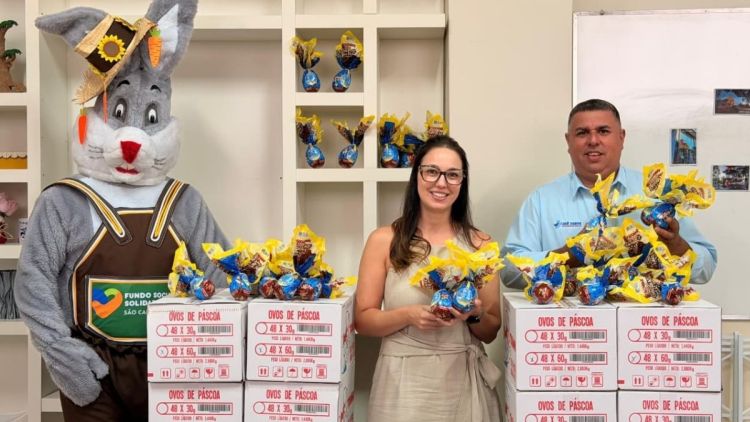 Fundo Social de Solidariedade promove 2ª Páscoa Solidária em São Carlos