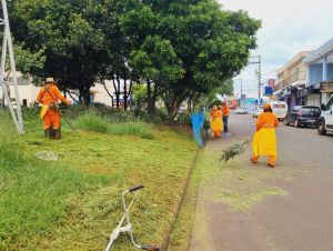 Prefeitura iniciou mutirão de limpeza no bairro Cidade Aracy