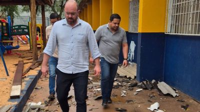 Netto Donato acompanha ações emergenciais após ocorrência em escola de São Carlos