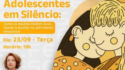 Palestra da Fesc aborda sofrimento emocional de adolescentes
