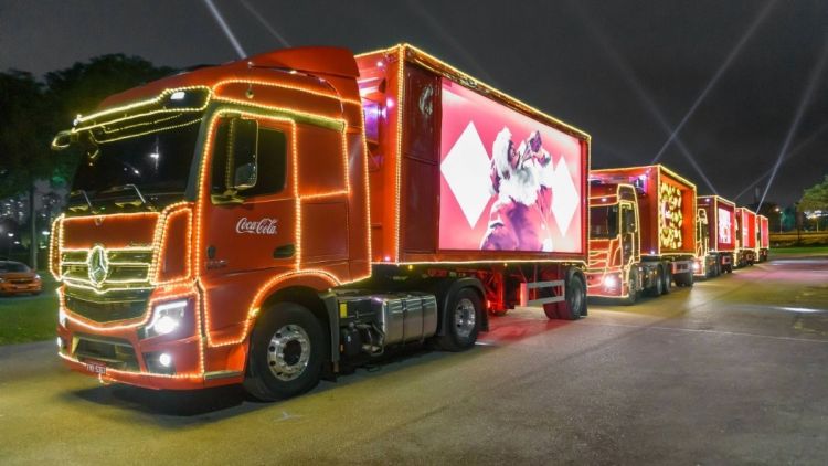 Caravana de Natal da Coca-Cola volta a são carlos com trajeto definido e fiscalização reforçada