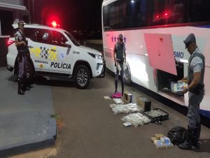Polícia Militar Rodoviária apreende 26 kg de maconha e 21 kg de cocaína