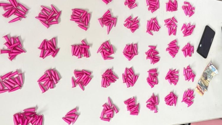 Ação do Tático Comando resulta em prisão por tráfico e grande apreensão de cocaína