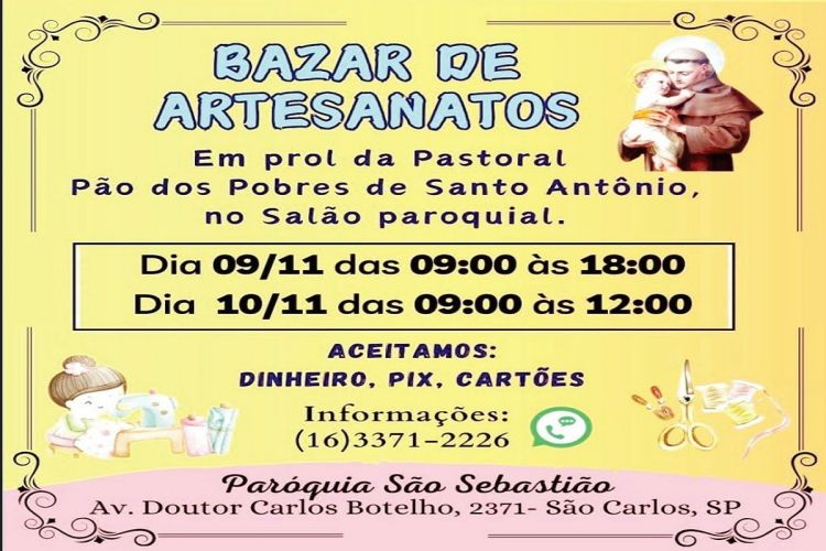 Bazar Beneficente em São Carlos Reforça Ações Solidárias em Prol de Moradores de Rua