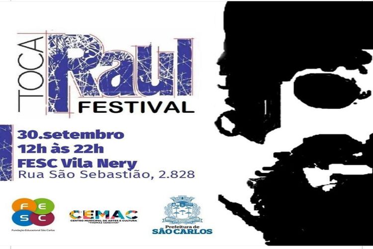 Toca Raul festival será realizado na Fundação Educacional São Carlos