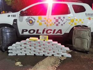 Polícia Militar Rodoviária apreende 53 kg de cocaína
