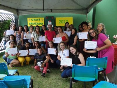 IBATÉ | CRAS Cruzado entrega certificados e intensifica atendimentos