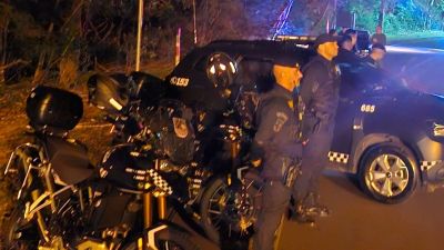 Caminhonete em alta velocidade quase atinge viatura da Guarda Municipal e motorista é investigado por embriaguez