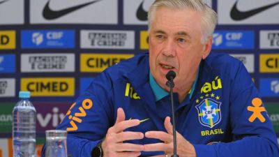 Ancelotti planeja descanso e análise de 70 jogadores até próximo jogo do Brasil