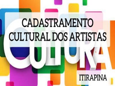 Prefeitura de Itirapina abre cadastro gratuito de artistas