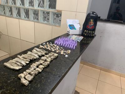 Homem é detido acusado de tráfico de drogas em São Carlos