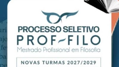 Mestrado Profissional em Filosofia divulga edital de processo seletivo