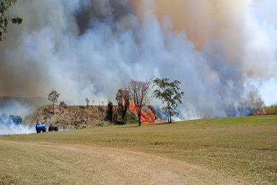 Incêndio nas proximidades da Latam preocupa