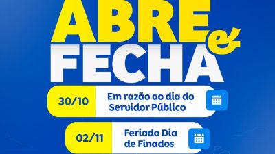 Confira o abre e fecha da Prefeitura de Araraquara