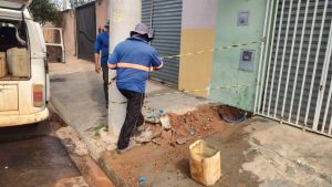 Saae inicia mutirão para identificar e reparar vazamentos de água no Parque Douradinho