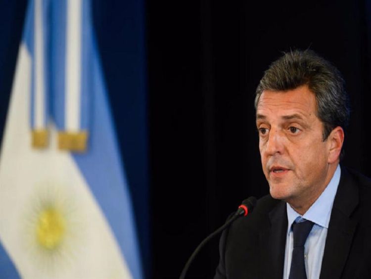 Arquivo - O Ministro da Economia da Argentina, Sergio Massa - Manuel Cortina/SOPA Images via Z / DPA
