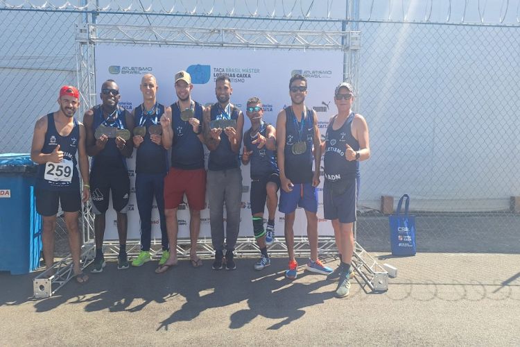 ASA/ADN é a sexta melhor equipe master de atletismo do Brasil