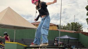 Clara Leonardi fica entre as melhores em etapa do Paulista de Skate e segue na disputa por vaga no Grande Paulista