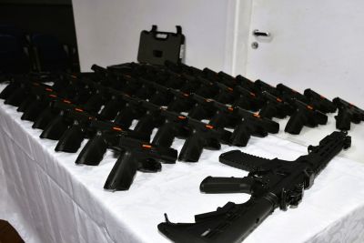 Guarda Municipal de São Carlos recebe 50 pistolas e dois fuzis do Governo de São Paulo