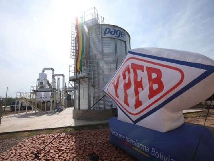 A estatal Yacimientos Petrolíferos Fiscales Bolivianos (YPFB) - Divulgação