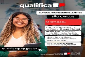 Inscrições para o curso de metrologia básica terminam nesta quarta-feira