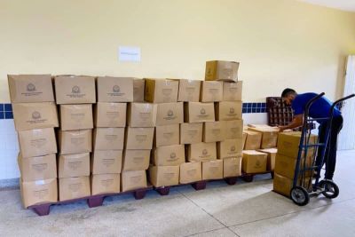 Ibaté recebe kits de alimentos para integrar cestas distribuídas às famílias vulneráveis