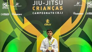Lutador de Araraquara é campeão brasileiro de jiu-jitsu